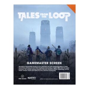 Fria Ligan Tales From The Loop RPG - Gamemaster Screen