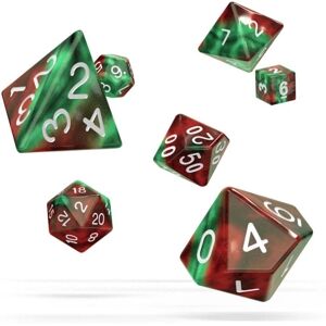 Oakie Doakie Dice RPG Set Gemidice - Bloody Jungle 7 pack