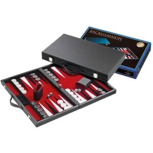 Philos Backgammon Red Large