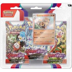 Pokémon TCG: Scarlet & Violet Booster 3-Pack Arcanine