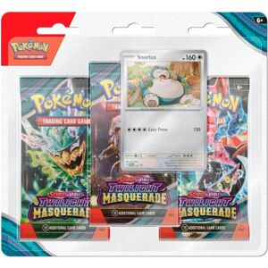 Pokémon TCG: Twilight Masquerade Boosters 3-Pack Snorlax