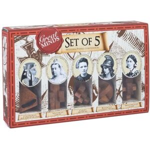 Professor Puzzle Great Minds: 5-pack Puzzles