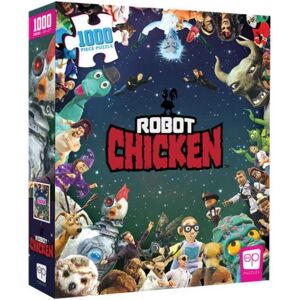 Usaopoly Puslespil: Robot Chicken - It Was Only a Dream 1000 Brikker