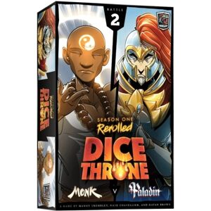 Roxley Games Dice Throne: Season One ReRolled - Monk V Paladin