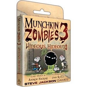 Steve Jackson Games Munchkin Zombies 3: Hideous Hideouts (Exp.)