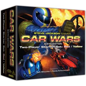 Steve Jackson Games Car Wars: Two-Player Starter Set - Red/Yellow