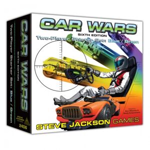 Steve Jackson Games Car Wars: Two-Player Starter Set - Blue/Green