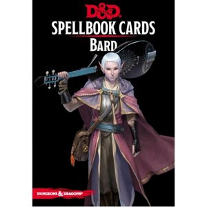 Gale Force Nine Dungeons & Dragons: Spellbook Cards - Bard