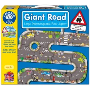 Orchard Toys Giant Road - Gulv Puslespil 20 Brikker