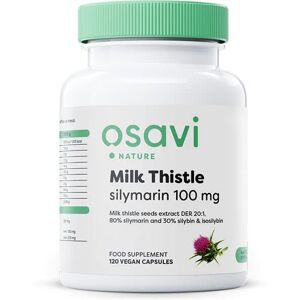 Osavi Marietidsel, Silymarin 100 Mg - 120 Veganske Kapsler