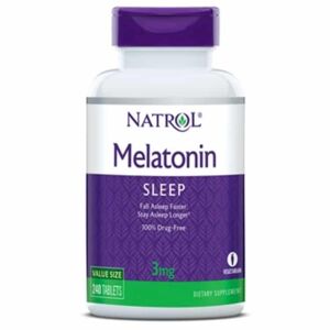 Natrol Melatonin, 3mg - 240 Tabs