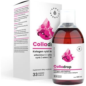 Aura Herbals Naticol Fiskekollagen med Vitamin C - Flydende Kosttilskud Aura Herbals Naticol Fiskekollagen med Vitamin C - Flydende Kosttilskud