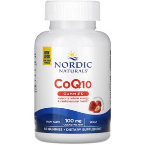 Nordic Naturals Jordbær CoQ10 Gummy - Hjerte & Energi Nordic Naturals Jordbær CoQ10 Gummy - Hjerte & Energi