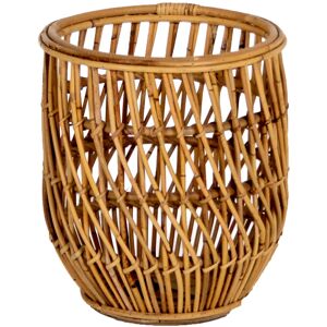 My Home Alberte Kurv, Naturfarvet Rattan 37 Cm 35 Cm