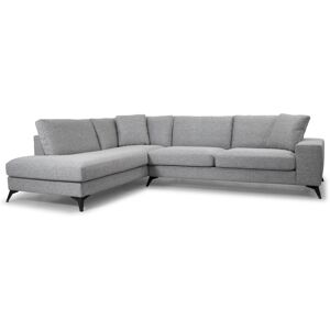 My Home Monza Open-end Sofa, Lysegrå (Venstrevendt) 83 Cm 300 Cm