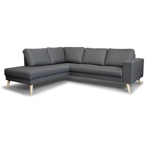 My Home New York Open-end Hjørnesofa, Antracit (Venstrevendt) 86 Cm 238 Cm