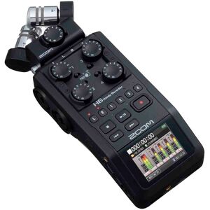 Zoom H6 Black handy audio recorder