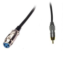 HiEnd XLR(hun)-til-phono kabel 3 meter