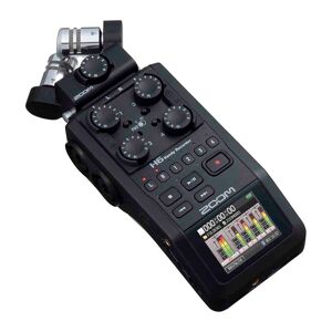 Zoom H6 Black handy audio recorder