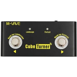 M-Vave Cube Turner bluetooth-fodpedal til noder/tekst