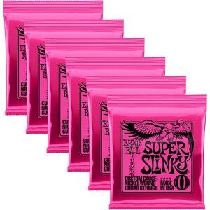 Ernie Ball 2223 Super Slinky el-guitar-strenge 009-042, 6-pack