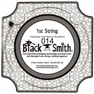 Blacksmith 14 løs plain-steel guitarstreng .014