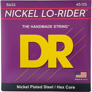 DR Strings NMH5-45 Nickel Lo-Rider 5-strenget bas-strenge, 045-125