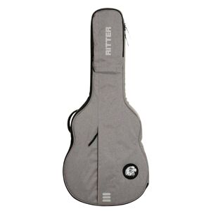 Ritter RGC3-SB/EGR Carouge taske til jumbo western-guitar elephant grey
