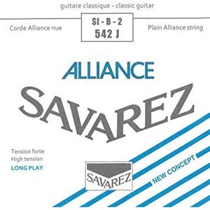 Savarez 542J Alliance H2 løs spansk guitar-streng, blå