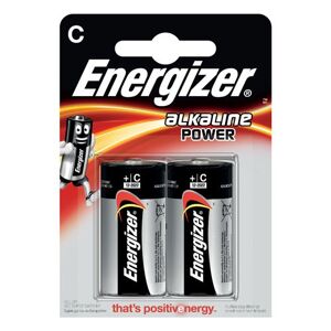 Energizer Alkaline Power C batterier (2 stk)