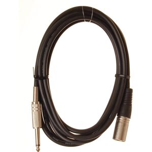 HiEnd XLR(han)-til-jack-kabel 3 meter