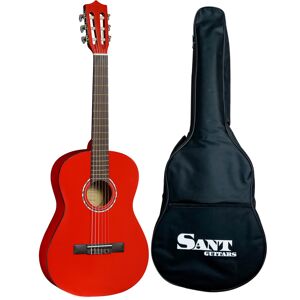 Sant Guitars CJ-36-RD spansk børne-guitar rød