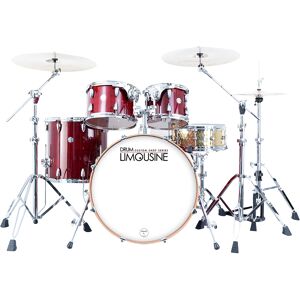 Drum Limousine Custom Shop  22 RD trommesæt red sparkle