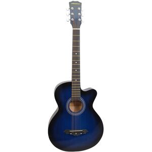 Norfolk STARTER BL western-guitar blå B-STOCK