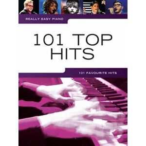 Really Easy Piano: 101 Top Hits lærebog
