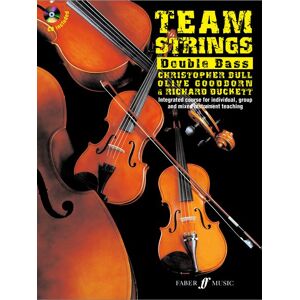 Team Strings: Double Bass With CD lærebog