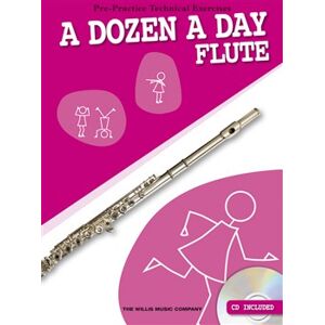 A Dozen A Day - Flute lærebog