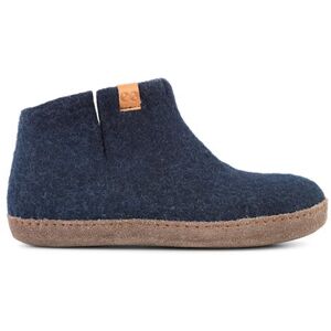 Green Comfort Everest Wool Uldtøfler Marine Blue 40