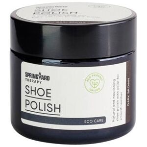 Springyard Shoe Polish Shoe Cream Læder Mørkebrun