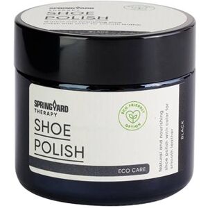 Springyard Shoe Polish Shoe Cream Læder Sort