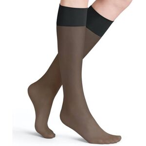 Falke Nylonstrømper Pure Matt 20 Knee-High Black 35-39