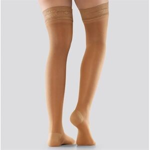 Mabs Støttestrømper Stay Up Nylon Tan L