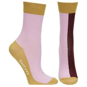 SupCare Støttestrømper Ankel Bambus Pink Red 37-39