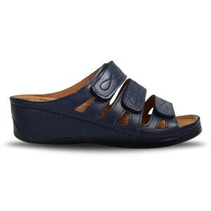 Charlotte of Sweden Wave Damsandal Navy 39