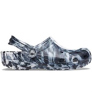 Crocs Classic Clog Marbled White Black 39-40