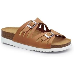 Scholl Sandal Dame Ystad Cognac 39