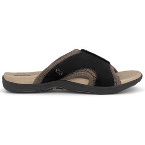 Green Comfort Sandal Corsica Slip-on Nubuck Black 36