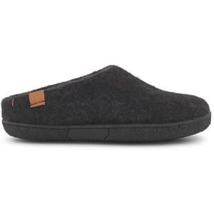 Green Comfort Tibet Wool Ulltofflor Yttersula Black 39