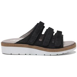 New Feet Kirsten Brede Sandaler Velcro Dame Sort 40