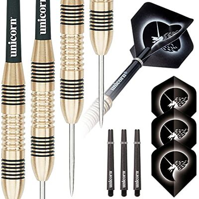 Unicorn Core Brass Dart Golden/Black, 23 g Unicorn Core Brass Dart Golden/Black, 23 g